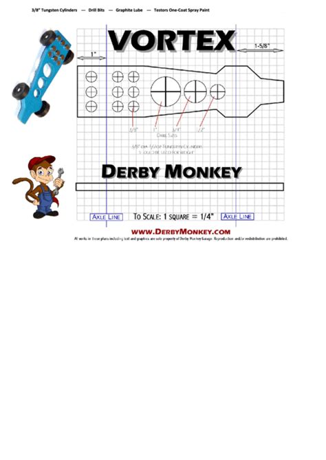 Derby Monkey Templates